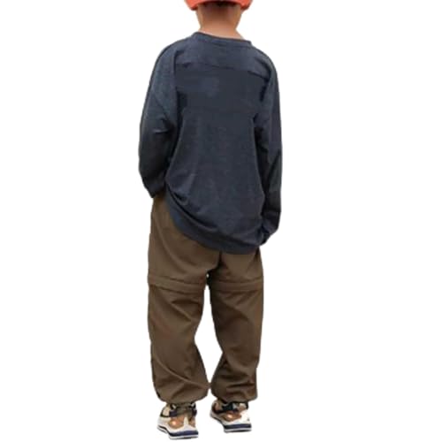 Pantalon outdoor garçon amovible pour les sorties nature et le parc