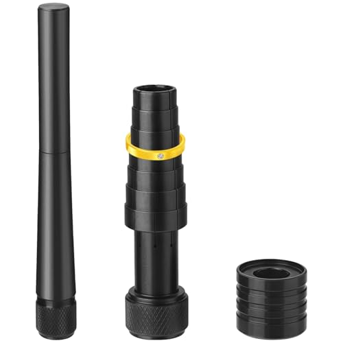 Herramienta de cambio de tamaño para anillos pequeños juego de acero negro de 3 piezas