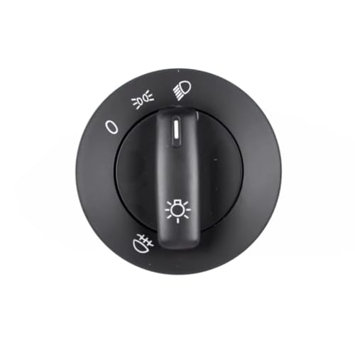 Mando de faros con interruptor luz antiniebla para Golf V y Caddy 12V