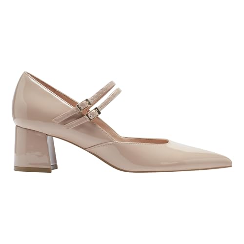 Bandolino Women's Smith Pump, Light Natural Patent 110, 5.5 by Bandolino - Image 7