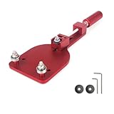 Oil Filter Cutter Tool 77750 Aluminum Cutting Auto Accessories Filter Cutting Range 2 3 8 Inch 4 3 4 Inch Compatible With Automotive Motorcycle Parts(Red)