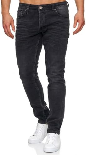 Tazzio Jeans Slim Fit Herren Jeanshose Stretch Designer Hose Denim 16533