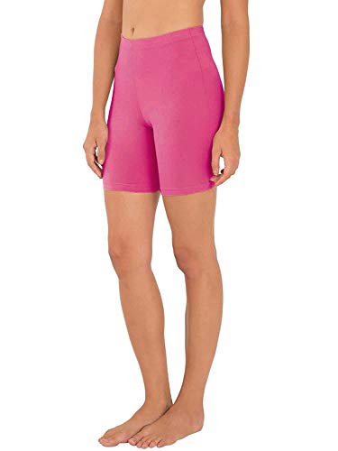 Image of OUTFLITS Ladies Cycling Shorts| Under Dress | Yoga Shorts | Workout Shorts | Running Shorts | Exercise Shorts | Gym Shorts for Womens