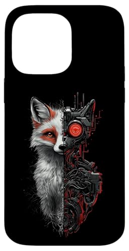 �ʔ����A���C�O�}���{�b�g�������D�ƃT�C�{�[�O�A���C�O�}���{�b�g Fox Lover Robotic Foxes AI �X�}�z�P�[�X iPhone 14 Pro Max �p