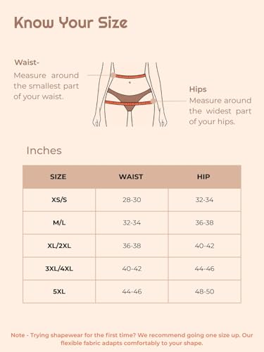 Image of UNDERNEAT Classic Series High-Waist Tummy Control Shapewear Shorts | Seamless and Invisible Body Shaper | Tummy Tucker and Thigh Shaping Shorts | Provides Medium Compression