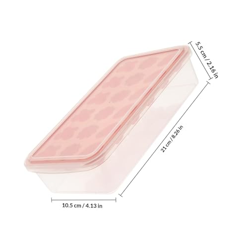 Molde cuadrado de silicona para cubitos de hielo con diseño floral miniatura 2