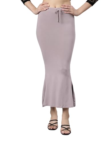 Image of TWIN BIRDS Saree Shapewear for Women | Super Soft Viscose Elastane Saree Petticoat Skirt | Stretchable & Comfortable SareeShaper