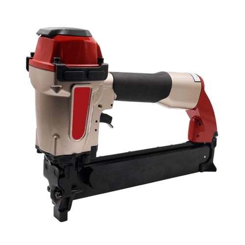Grapadora neumática, grapadora eléctrica para tapi Grapadora neumática de calibre 16 N851, pistola grapadora de aire de 7/16 pulgadas for revestimiento de vallas, muebles, paletas de madera, gabinetes
