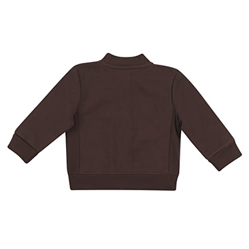 Hanes, Zippin Soft 4-Way Stretch Fleece Zip Up Sweatshirt Jacket, Babies And Toddlers, Dark Roast Brown, 0-6 Months #TOP1