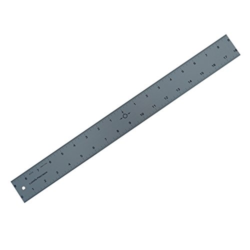 Ludwig Precision18" Center-Finding Aluminum Straight Edge, 81218