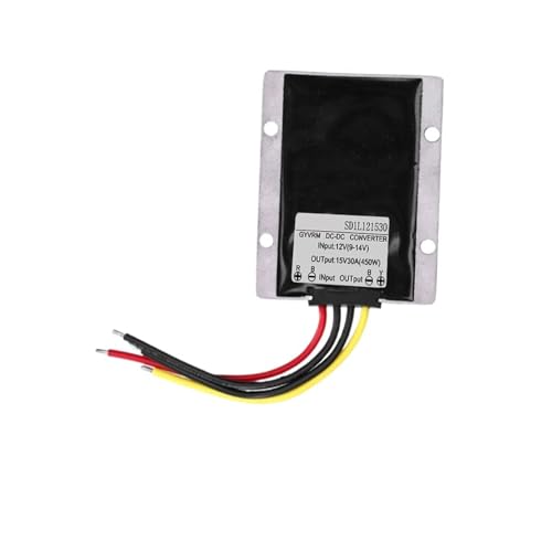 ESXSWYDR DC DC Boost 12V to 15V 30A 450W Conventer 9-14V to 15V 20A 25A 30A Boost Converter 12 to 15 Voltage Car Inverter(Current 30A)