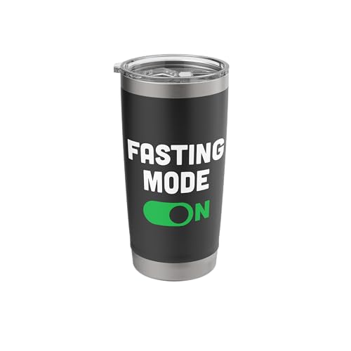 Fasting Mode On Stainless Steel Insulated Tumbler