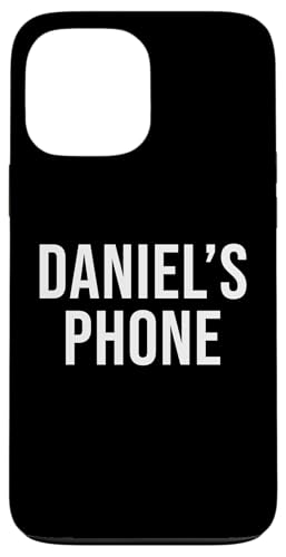 Daniel's Phone �u���b�N �z���C�g ���O Daniel �X�}�z�P�[�X iPhone 13 Pro Max �p