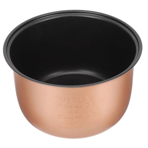 PEPLAYTAL Revestimiento De Olla Arrocera Recubrimiento Olla Interior Transatlántico Revestimiento De Cocina Olla Arrocera Interior Estufa Eléctrica Rose Gold Aleación De Aluminio