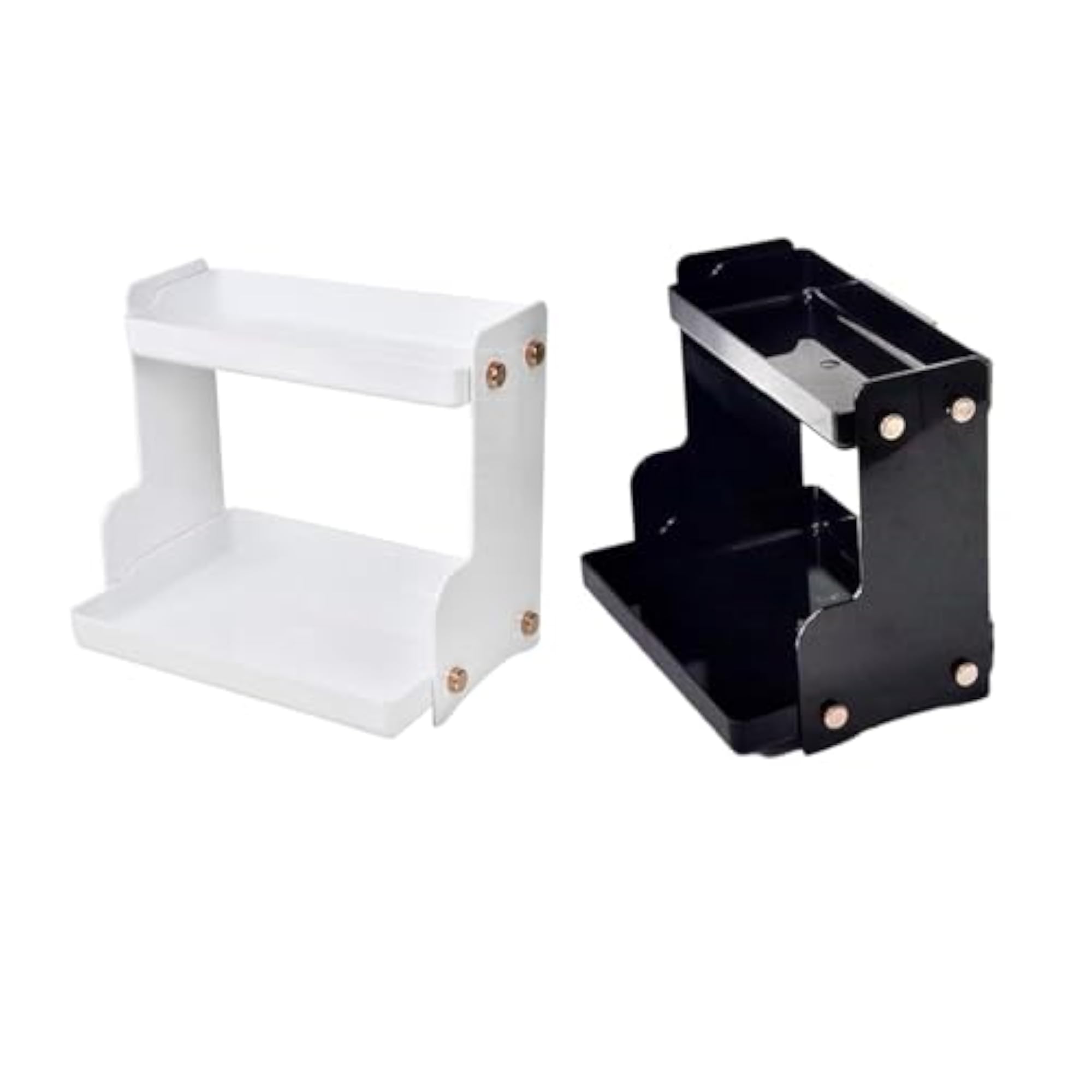 Makeup Display Multi Purpose Desktop Organizer, White