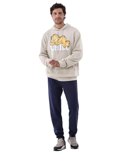 Garfield Hoodie Mens Chill Graphic Print Long Sleeve Pullover4