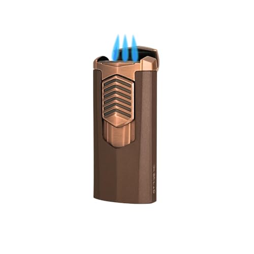 Vertigo Archer Triple Torch Lighter (Brown)