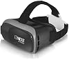 VR Brille VR Headset VR Brille Handy Kompatibel mit iPhone/Android – Universelle Virtual Reality Brille für Kinder und Erwachsene, Für die Besten Handyspiele, 360 Filme, VR 3D Brille | Silber