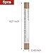 SEISSO Furniture Repair Crayon, 6 Pcs - Wood Filler Sticks, Scratch Repair Wax, Furniture Marking Repair - Scratch, Hole, Table, Wood Floor, Guitar, Covering, Instrument Fill Sticks-Cherry Wood