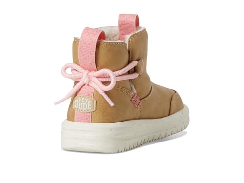 HEYDUDE Women, Camden Bow Boots Cozy (Toddler), Gold Sparkle, 8, Medium - image 5