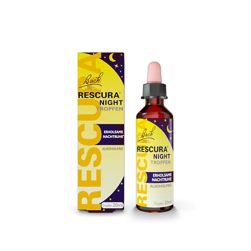 Original Bach RESCURA NIGHT Tropfen alkoholfrei: (ehemals Rescue) Bachblüten-Mischung + White Chestnut 20ml