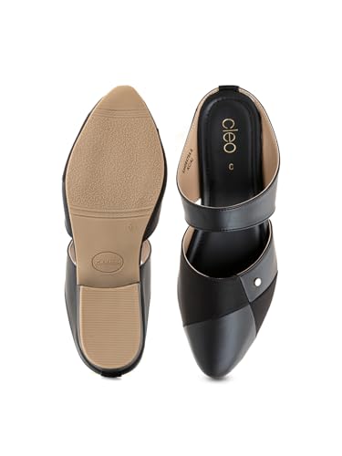 Image of Khadim's Cleo Flat Mule Slip On Sandal for Women