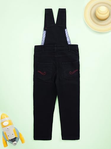 Image of KiddoPanti Boys Denim Dungaree Pant