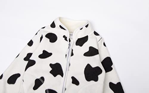 Image of Mud Kingdom Unisex Kids Fleece Jacket Printing Zip Up