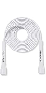 Amazon.com : SwissSkip Speed Jump Rope by Dayan Kolev, 5mm PVC Skipping ...