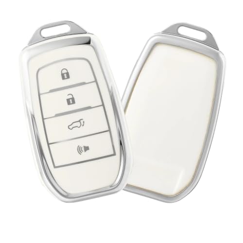 Funda llave para Corolla anti-impactos carcasa flexible para proteger mandos de Camry y C-HR