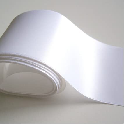 ANVRITI Premium Party Balloon Curling White Ribbon for Birthday, Wedding Party Decorations (Width : 1 inch, Length : 25 mtr) (Pack of 4 pcs) 1