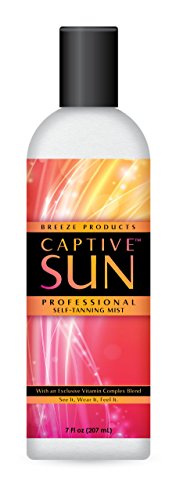 Breeze Captive Sun Professional Canned Tan Quick Drying Aerosol Sunless Tanning Spray Can