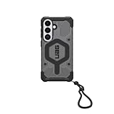 URBAN ARMOR GEAR UAG for Samsung Galaxy S26 Pathfinder Clear Case Bundle with Wrist Paracord Lanyard, Ash/Black