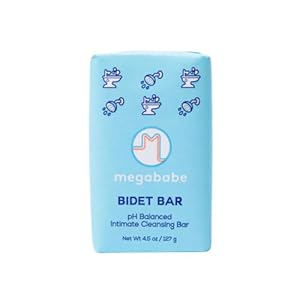 Megababe Bidet Bar | pH Balanced Cleansing Bar for the Entire Intimate Area | 4.5 oz