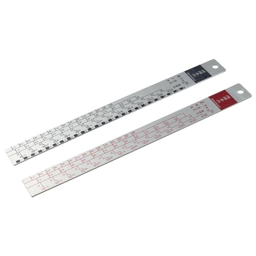 napkery Paint Mixing Ratio Ruler 2:1 & 4:1 Easy Mixing