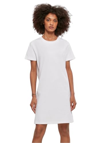 Urban Classics Damen Ladies Recycled Cotton Boxy Tee Dress Kleid, Weiß, M...