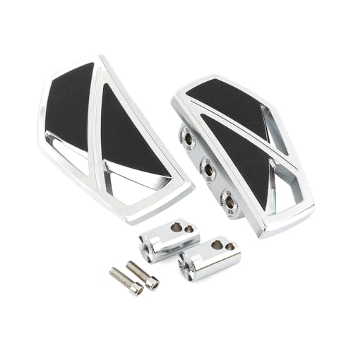 バイク ステップペダル 2018-2023用年式 ソフテイル用 ファットボーイ用 スポーツ用 グライド用 FLSB用 ストリートボブ用 FXBB用 ファットボブ用 バイク用フロアボード ファントム フロントフットペグ(Rear Floorboards C)
