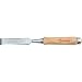 Produktbild Connex COX861022 Stechbeitel mit Ulmer Heft aus Weißbuche und Chrom-Vanadium-Klinge mit Seitenfase, Breite 22 mm
