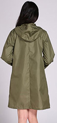 Sister Amy Women's Waterproof Lightweight Raincoat Outdoor Hooded Rain Jacket4