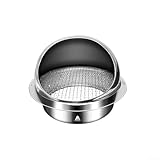 Solution de flux d'air efficace : la géométrie formée améliore la dynamique de passage de l'air, favorisant un flux d'échappement plus fluide des conduits connectés ; compatible avec les systèmes de ventilation résidentiels généraux nécessitant une sortie murale sûre et fonctionnelle