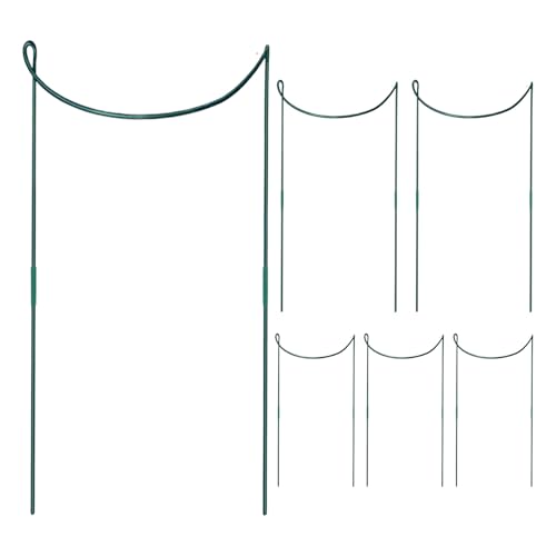 Support de tige d'escalade en métal robuste de jardin