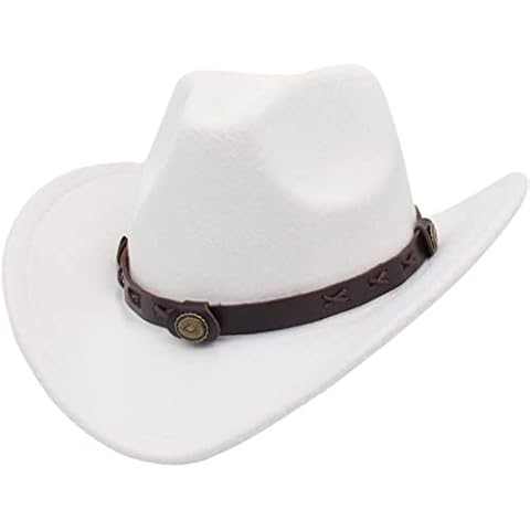 Chapeau de cowboy Faringoto blanc Cover