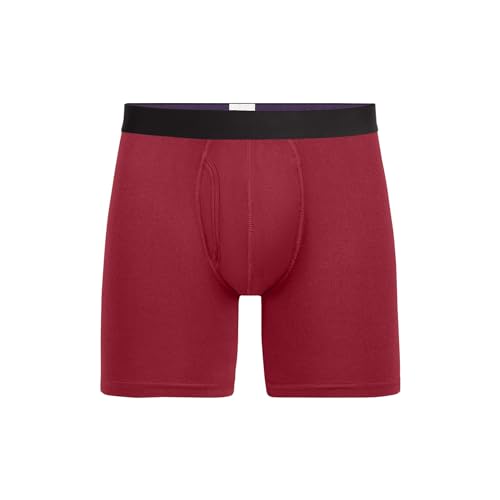 MeUndies – Men’s Boxer Brief with Built in Pouch Support, Micro Modal, Moisture Wicking, Ultra Soft – Men’s Underwear, Cabernet, XXL