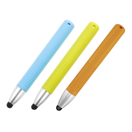 Pack de 3 lápices ópticos capacitivos para tabletas y pantallas táctiles de smartphone