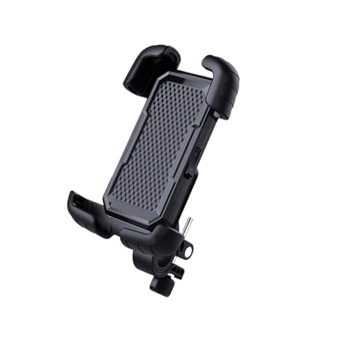 Support GPS moto rotatif 360 antichoc et pince de guidon pour téléphone portable 4.7 à 7 pouces