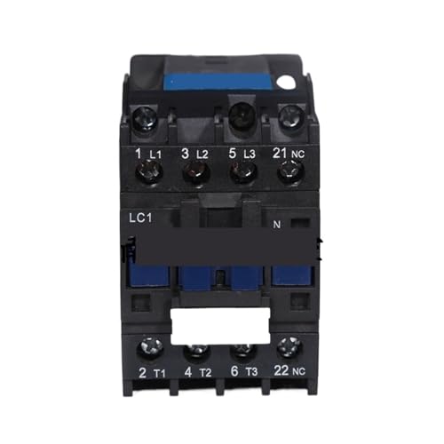 Contacteur LC1D0610 compact avec bobine AC pour une commutation moteur fluide et sécurisée