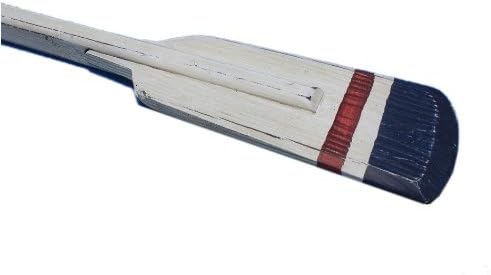 Hampton Nautical Wooden Crawford Squared Rowing Oar with Hooks, 36", Wood