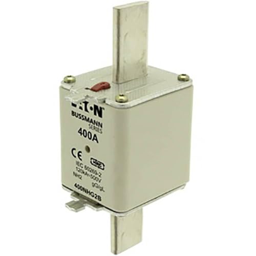 Fusible NH 400A Eaton 400NHG2B avec indicateur de sécurité taille 2 500V lot de 3 pièces