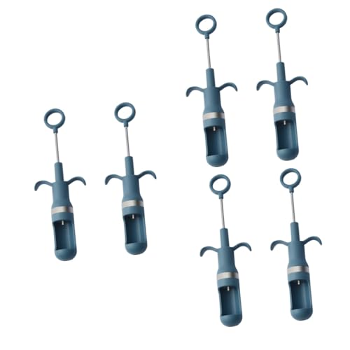 Cabilock 3 Juegos Descorazonador Cherry Pitter Herramienta Deshuesadora Desgranadora De Ciruelas Y Aceitunas Removedor De Núcleo Deshuesador Encantador Removedor De Frutas Blue 2 Piezas * 3