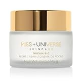 Miss Universe Skincare Dream Big Night Cream 42g, Anti-Aging Face Moisturizer, Facial Skin Care Product with Hyaluronic Acid and Glycolic Acid, Moisturizer Face Cream, Vitamin C Face Cream for Women